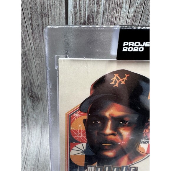 Topps Project 2020 #365 Willie Mays New York Baseball Giants - Matt Taylor HOF - Picture 4 of 10